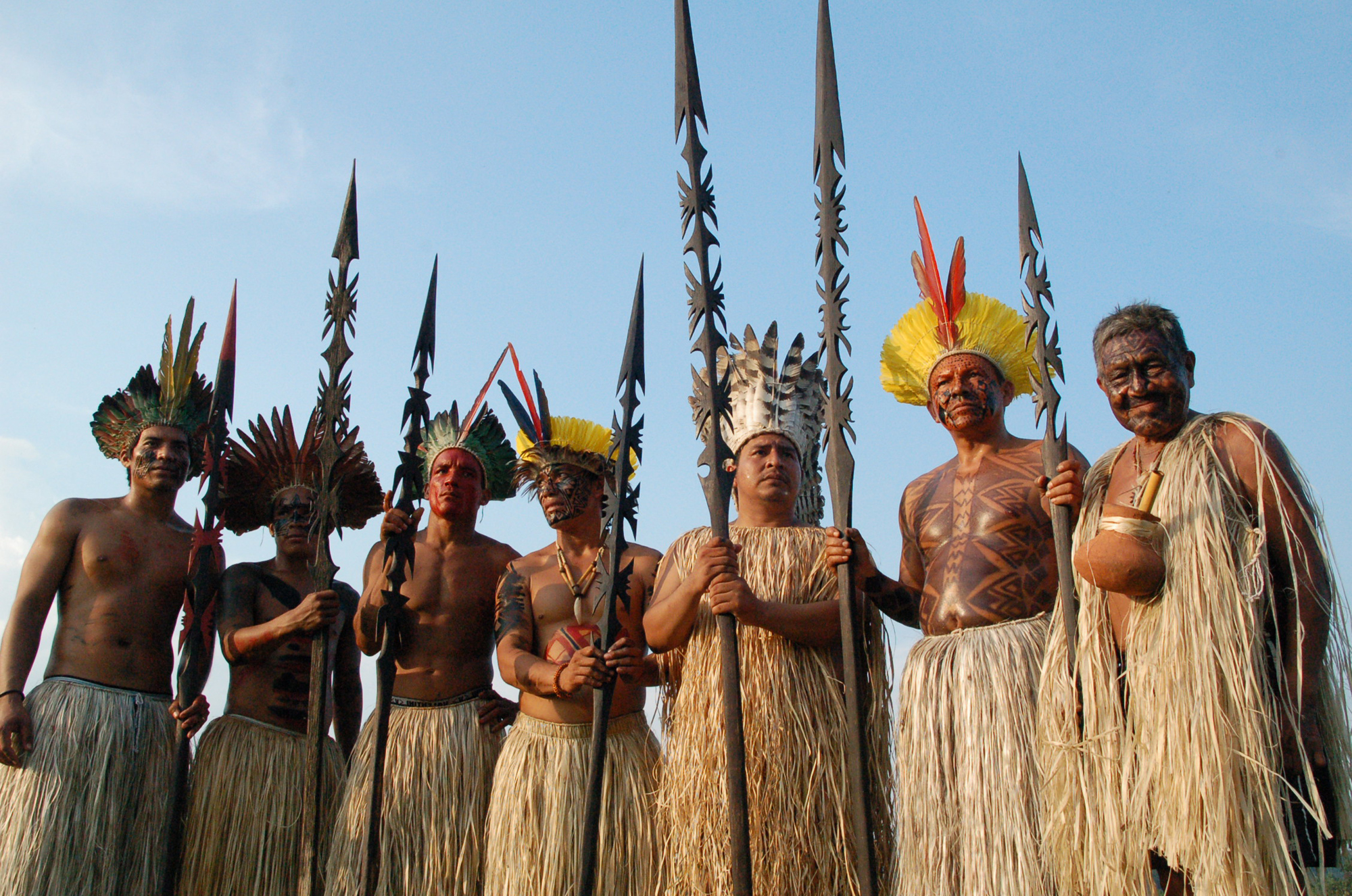 Indios Yawanawa tribe 