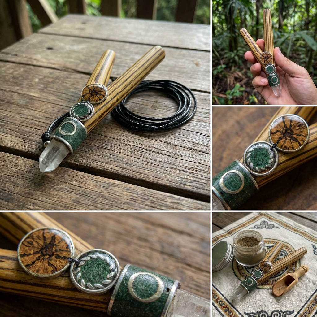 Kuripe for Rapé from Peru