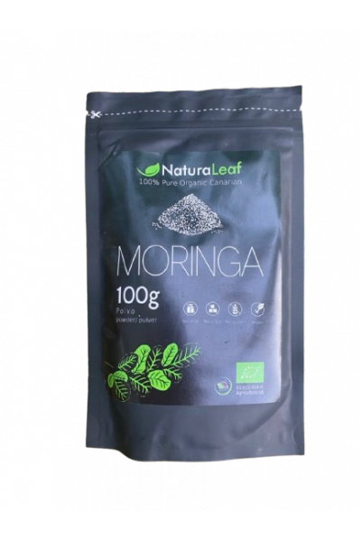 Obrázek pro Moringa z Tenerife Organic Powder 100g