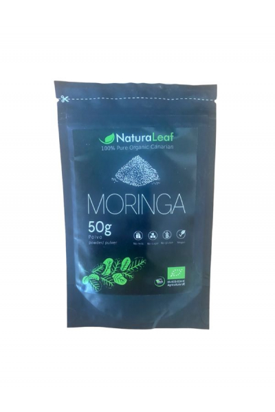 Obrázek pro Moringa Premium Organic Canarian Prášek 50g