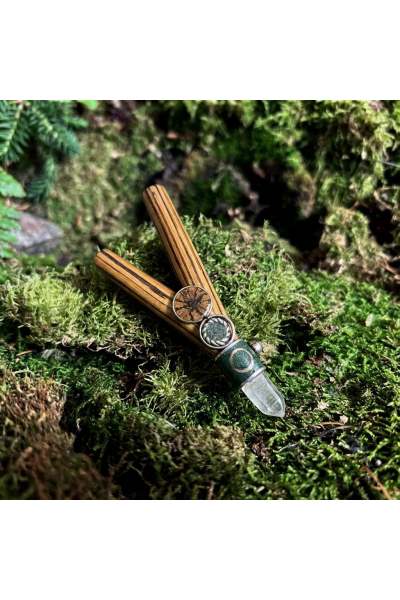 Kuripe Rapé Aya s krystalem Obrázek pro Kuripe Rapé Aya s krystalem