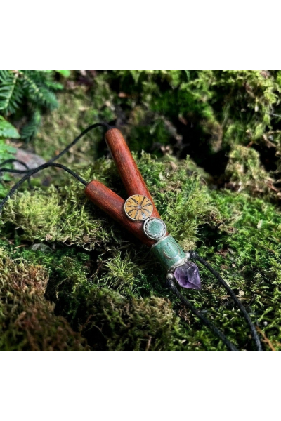 Obrázek pro Kuripe Rapé Aya s ametystem