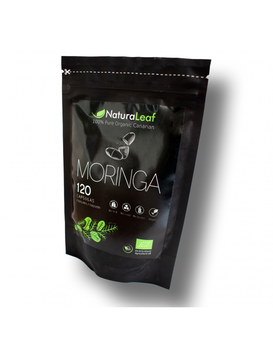 Obrázek pro Moringa Tenerife 100% Organic Canarian Kapsle 120ks