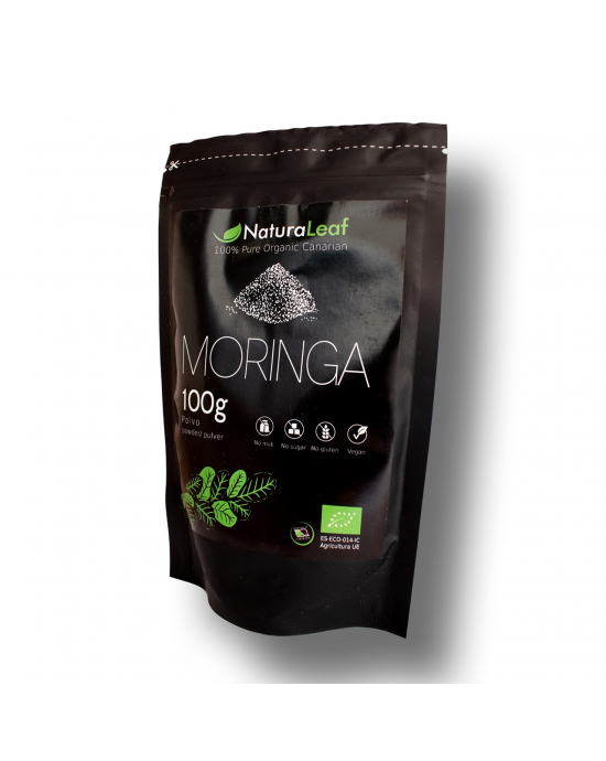 Obrázek pro Moringa z Tenerife Organic Powder 100g