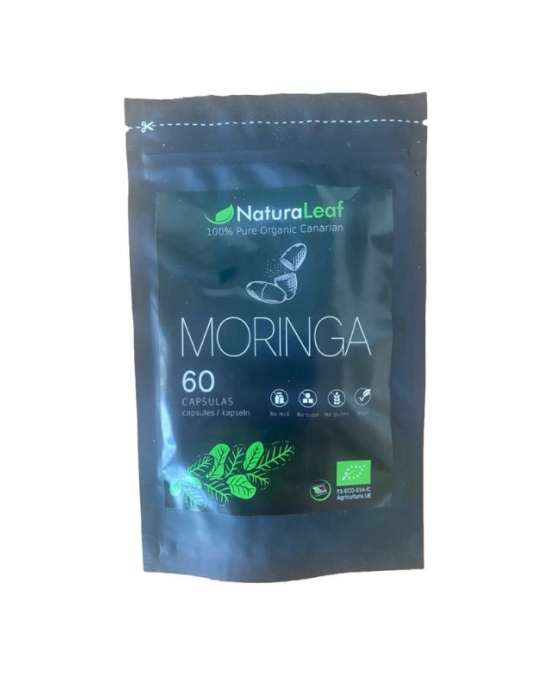 Obrázek pro Moringa z Tenerife 100% Organic Kapsle 60ks