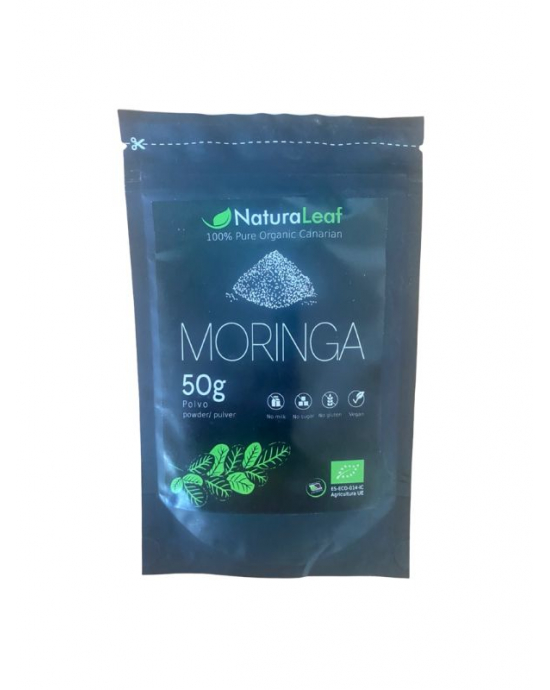 Obrázek pro Moringa Premium Organic Canarian Prášek 50g