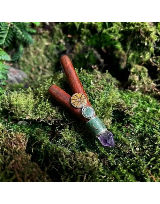 Obrázek pro Kuripe Rapé Aya s ametystem